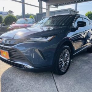 2024 Toyota Harrier Hybrid gray gasoline used car Japan export