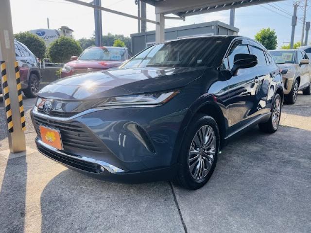 Ref:AUX-25122965 TOYOTA HARRIER HYBRID 2024 1 2024 Toyota Harrier Hybrid gray gasoline used car Japan export