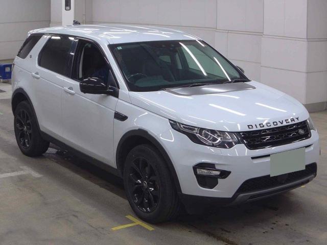 Ref:AUX-25123016 LAND ROVER DISCOVERY SPORT 2018 1 2018 Land Rover Discovery Sport white diesel used car Japan export