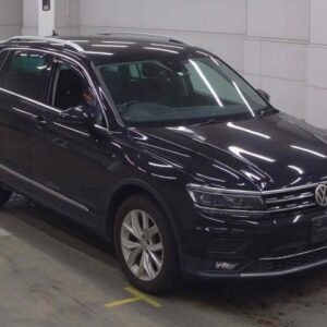 2018 Volkswagen Tiguan black diesel used car Japan export