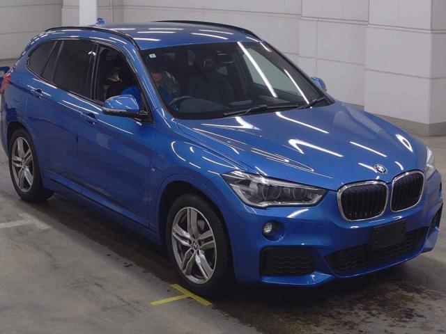 Ref:AUX-25123130 BMW X1 2019 1 2019 Bmw X1 blue diesel used car Japan export