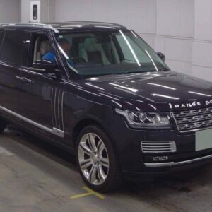 2015 Land Rover Range Rover purple gasoline used car Japan export
