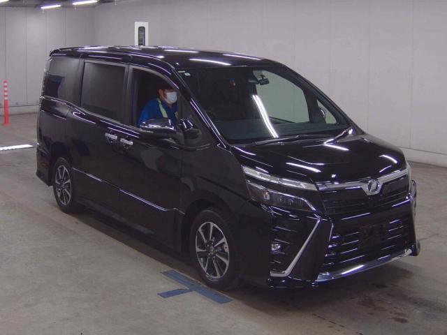 Ref:AUX-25123197 TOYOTA VOXY 2019 1 2019 Toyota Voxy black gasoline used car Japan export