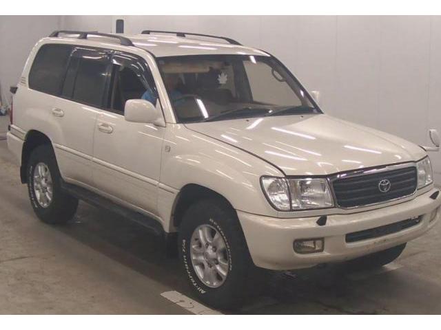Ref:AUX-25123212 TOYOTA LAND CRUISER 100 1998 1 1998 Toyota Land Cruiser 100 pearl diesel used car Japan export