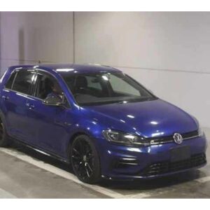 2018 Volkswagen Golf R blue gasoline used car Japan export