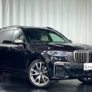 2021 Bmw X7 black gasoline used car Japan export