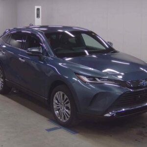 2023 Toyota Harrier Hybrid gray gasoline used car Japan export