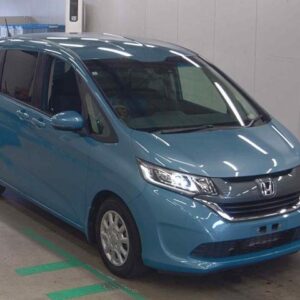 2019 Honda Freed Plus blue gasoline used car Japan export