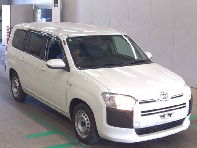 Ref:AUX-25132026 TOYOTA PROBOX 2021 1 2021 Toyota Probox white gasoline used car Japan export
