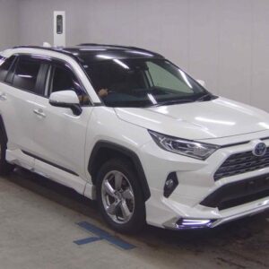 2021 Toyota Rav4 pearl gasoline used car Japan export