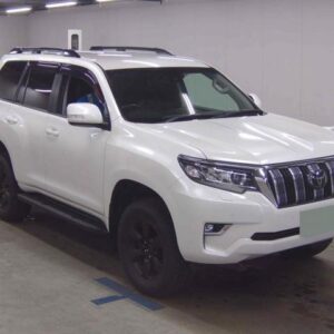 2021 Toyota Land Cruiser Prado pearl gasoline used car Japan export