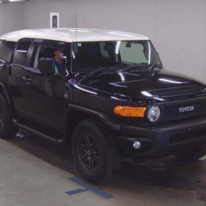 2017 Toyota Fj Cruiser black gasoline used car Japan export
