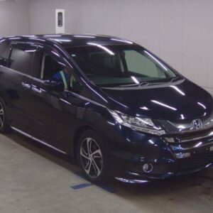 2015 Honda Odyssey purple gasoline used car Japan export