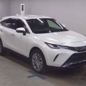 2021 Toyota Harrier pearl gasoline used car Japan export