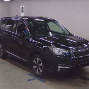 2017 Subaru Forester black gasoline used car Japan export