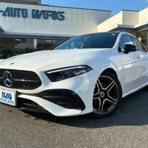 2025 Mercedes Benz A-Class Sedan white diesel used car Japan export