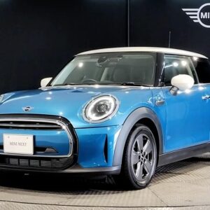 2021 Mini Mini blue gasoline used car Japan export