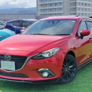 2016 Mazda Axela red diesel used car Japan export