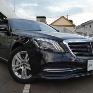 2018 Mercedes Benz S-Class black gasoline used car Japan export