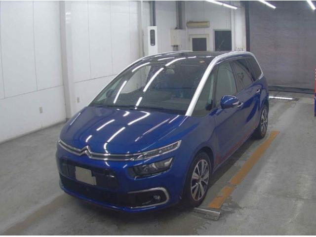 Ref:AUX-25138180 CITROEN GRAND C4 PICASSO 2017 1 2017 Citroen Grand C4 Picasso blue gasoline used car Japan export