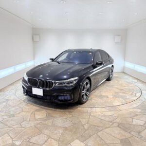 2016 Bmw 7 Series black gasoline used car Japan export