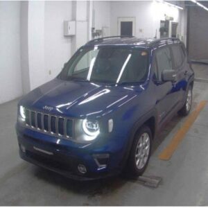 2021 Chrysler Jeep Jeep Renegade blue gasoline used car Japan export