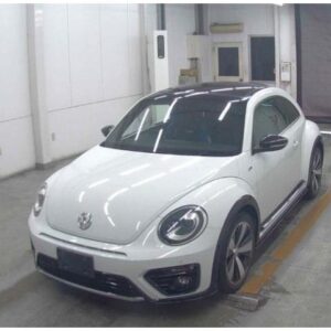 2017 Volkswagen The Beetle white gasoline used car Japan export