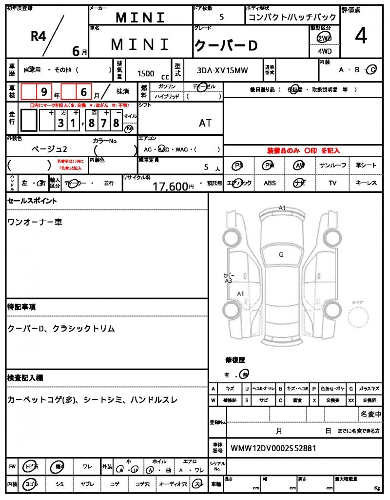 Ref:AUX-25138656 MINI MINI 2022 6 Ref:AUX-25138656 MINI MINI 2022 - Image 6