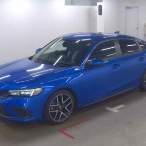 2023 Honda Civic blue gasoline used car Japan export