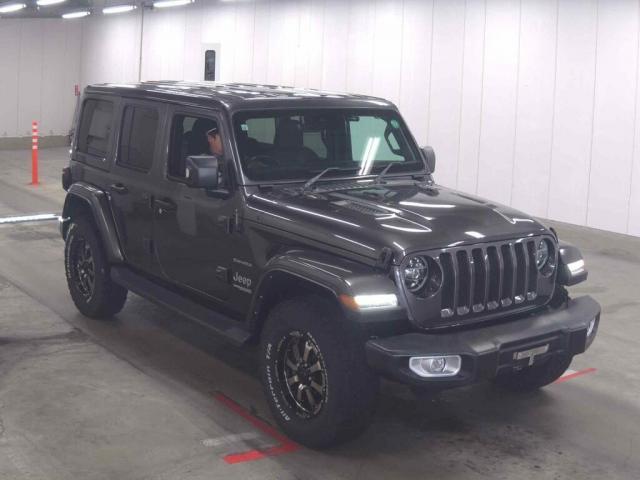 Ref:AUX-25138783 CHRYSLER JEEP JEEP WRANGLER UNLIMITED 2021 1 2021 Chrysler Jeep Jeep Wrangler Unlimited gunmetal gasoline used car Japan export