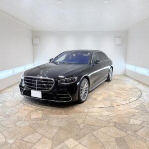 2021 Mercedes Benz S-Class black hybrid used car Japan export