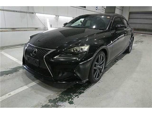 Ref:AUX-25138864 LEXUS IS 2014 1 2014 Lexus Is black gasoline used car Japan export