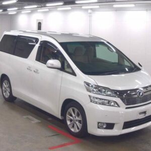 2011 Toyota Vellfire pearl gasoline used car Japan export