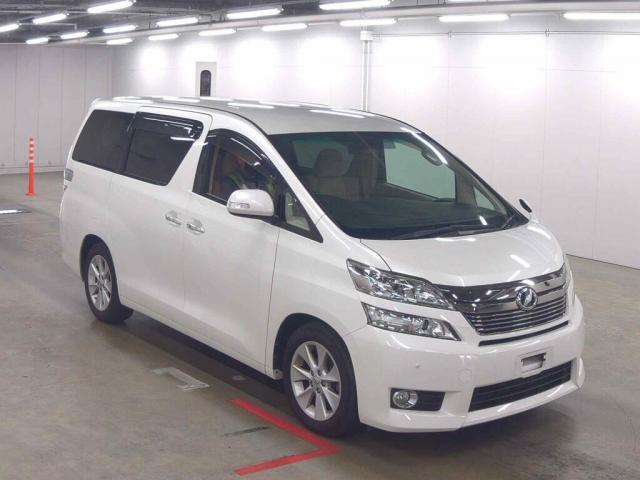 Ref:AUX-25138869 TOYOTA VELLFIRE 2011 1 2011 Toyota Vellfire pearl gasoline used car Japan export