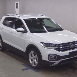 2021 Volkswagen T-Cross white gasoline used car Japan export