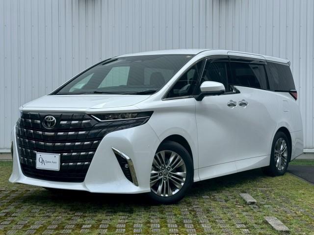 Ref:AUX-25139019 TOYOTA ALPHARD 2025 1 2025 Toyota Alphard pearl gasoline used car Japan export