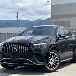 2024 Mercedes Benz Gle black hybrid used car Japan export