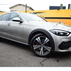 2022 Mercedes Benz C-Class All Terrain silver diesel used car Japan export