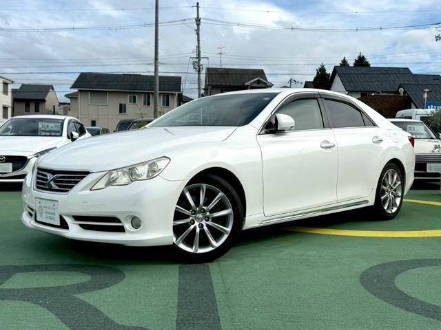 Ref:AUX-25142299 TOYOTA MARK X 2011 1 2011 Toyota Mark X pearl gasoline used car Japan export