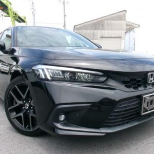 2024 Honda Civic black gasoline used car Japan export
