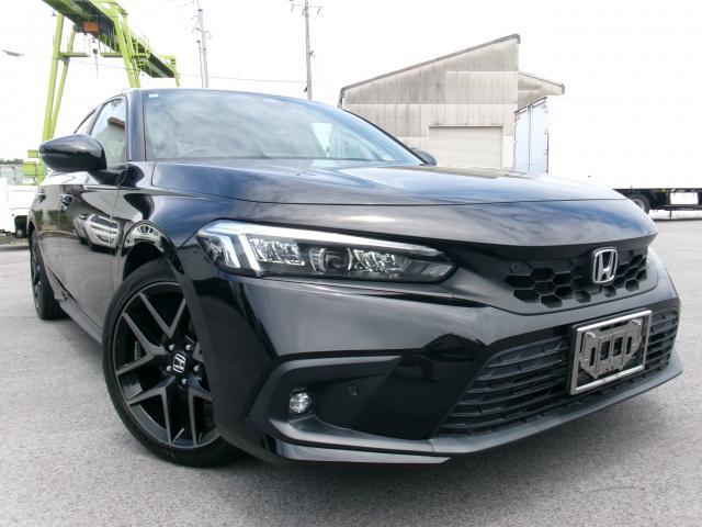 Ref:AUX-25143215 HONDA CIVIC 2024 1 2024 Honda Civic black gasoline used car Japan export