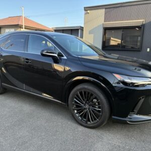 2024 Lexus Rx black hybrid used car Japan export