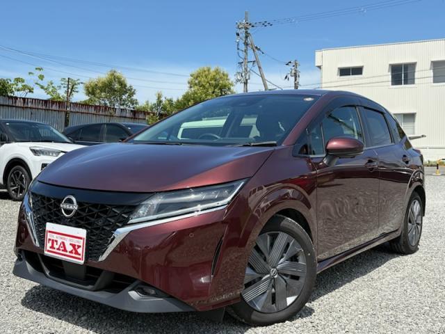 Ref:AUX-25143426 NISSAN NOTE 2021 1 2021 Nissan Note wine hybrid used car Japan export