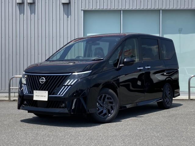 Ref:AUX-25143434 NISSAN SERENA 2026 1 2026 Nissan Serena black gasoline used car Japan export