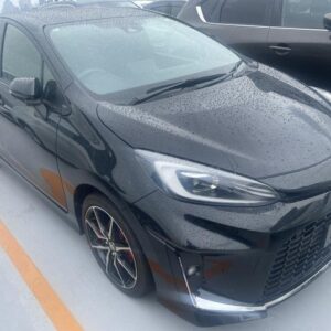 2023 Toyota Aqua black hybrid used car Japan export