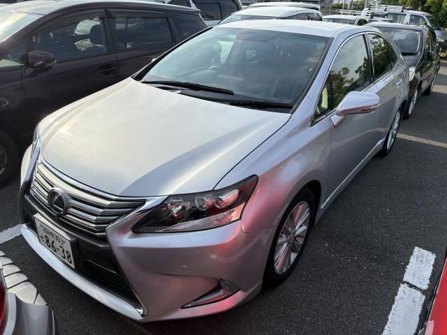 Ref:AUX-25143581 LEXUS HS 2014 1 2014 Lexus Hs silver hybrid used car Japan export