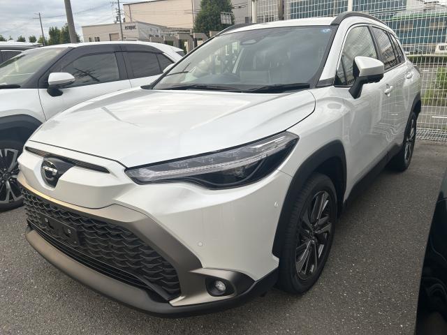 Ref:AUX-25143647 TOYOTA COROLLA CROSS 2025 1 2025 Toyota Corolla Cross pearl hybrid used car Japan export