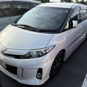 2013 Toyota Estima pearl gasoline used car Japan export