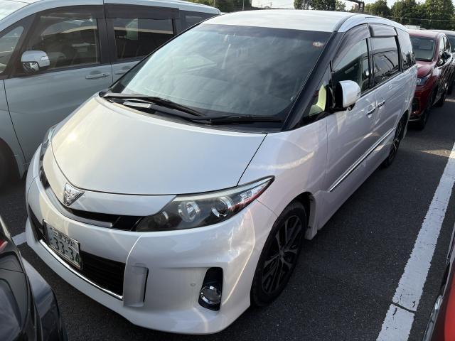 Ref:AUX-25143659 TOYOTA ESTIMA 2013 1 2013 Toyota Estima pearl gasoline used car Japan export