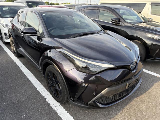Ref:AUX-25143665 TOYOTA C-HR 2022 1 2022 Toyota C-Hr black gasoline used car Japan export